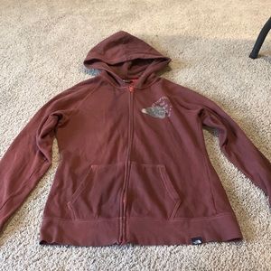 North Face Zip Up Hoodie